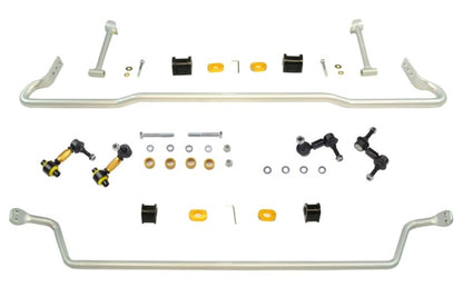 Whiteline 08-14 Subaru WRX / 11-14 WRX Front And Rear Sway Bar Kit - eliteracefab.com