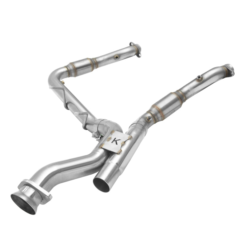 KOOKS ECOBOOST DOWNPIPE CATTED (2017+ F-150 RAPTOR 3.5L) - eliteracefab.com