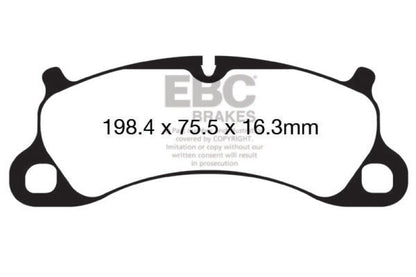 YellowStuff Front Brake Pads - DP42144R EBC