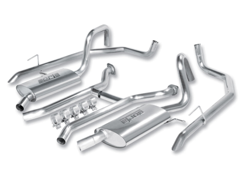 2003-2011 Ford Crown Victoria Cat-Back Exhaust System Touring Part # 140360 - eliteracefab.com