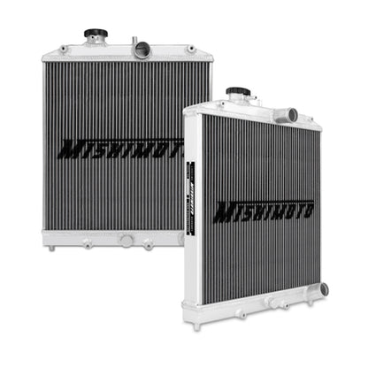 Mishimoto 92-00 Honda Civic / 93-97 Del Sol Manual Aluminum Radiator - eliteracefab.com