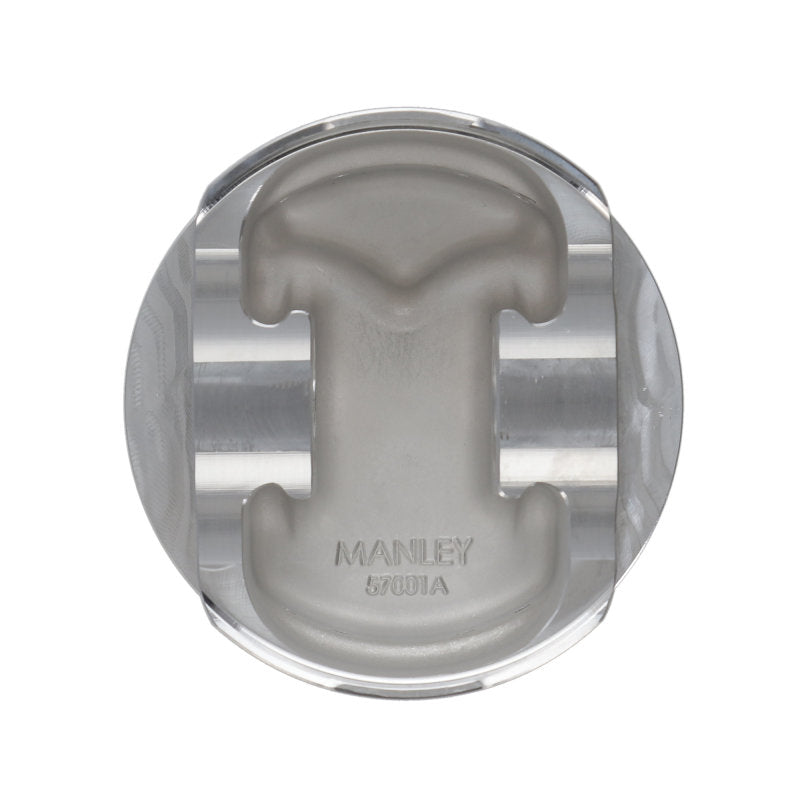 Manley Small Block Chevy 4.030in Bore 1.550in CD -2.5cc Dish Platinum Series Pistons - E/D