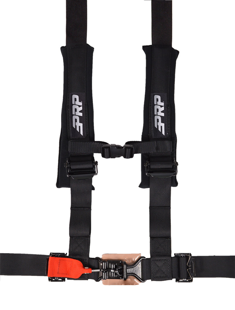 PRP 4.2 Harness with Latch / Link Lap Belt- Black PRP Seats