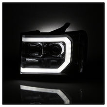 Load image into Gallery viewer, Spyder GMC Sierra 1500/2500/3500 07-13 V2 Projector Headlights - Smoke PRO-YD-GS07V2-LBDRL-SM - eliteracefab.com