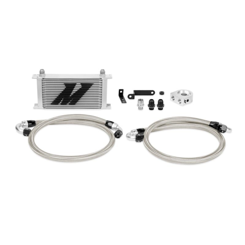 Mishimoto 08-14 WRX/STi Oil Cooler Kit - Silver - eliteracefab.com