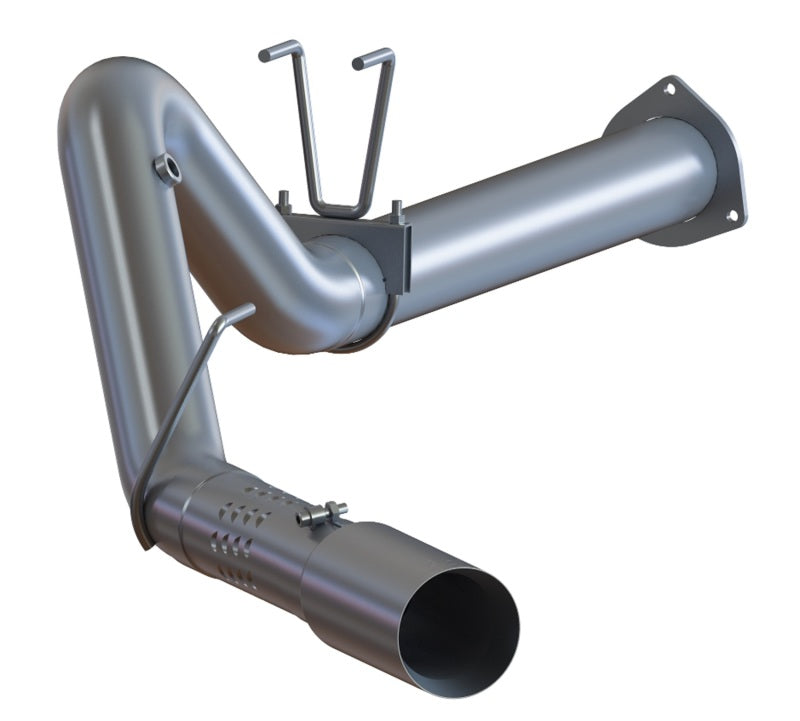 MBRP 2015 Ford F250/350/450 6.7L 4in Single Side Exit T409 Exhaust Includes 5in Tip - eliteracefab.com