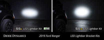 Diode Dynamics 19-21 Ford Ranger SS18 LED Lightbar Kit - White Combo Diode Dynamics