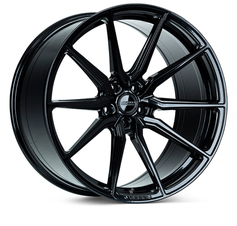 Vossen HF-3 24x10 / 5x130 / ET15 / Deep Face / 84.1 - Gloss Black Wheel