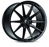 Vossen HF-3 24x10 / 5x120 / ET32 / Deep Face / 72.56 - Gloss Black Wheel