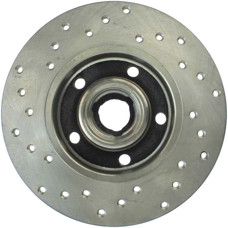 StopTech Drilled Sport Brake Rotor - eliteracefab.com