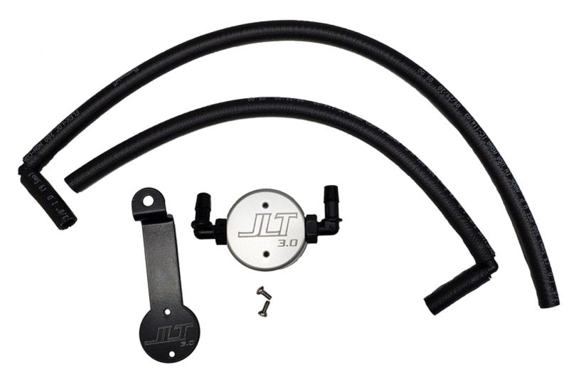 J&L 05-20 Toyota 4Runner 4.0L Driver Side Oil Separator 3.0 - Clear Anodized - eliteracefab.com