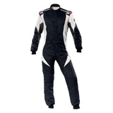 OMP First Evo Overall Black/White - Size 42 (Fia 8856-2018)