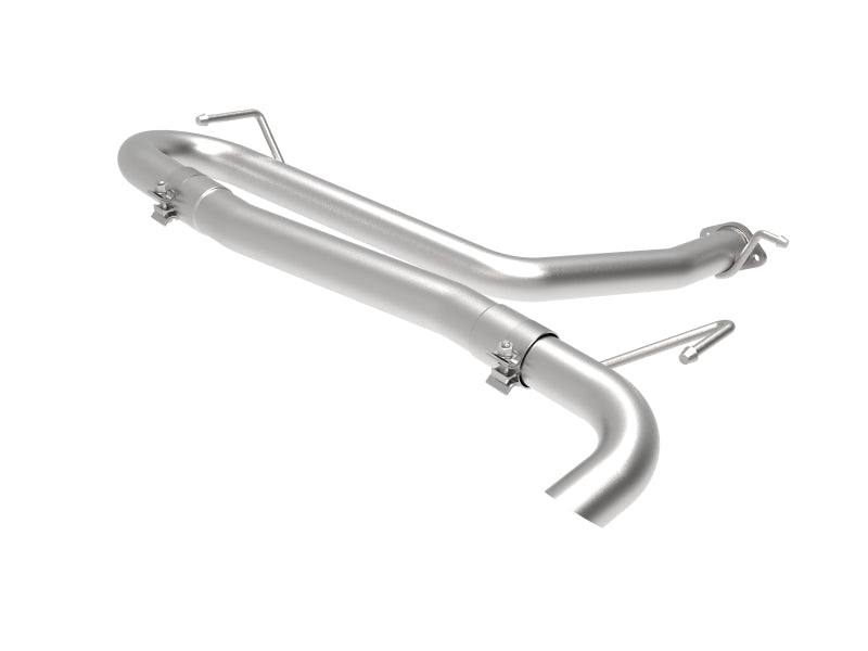 aFe Takeda 2-1/2in 304 SS Axle-Back Exhaust (No Muffler) 18-21 Hyundai Kona L4 1.6L (t) aFe