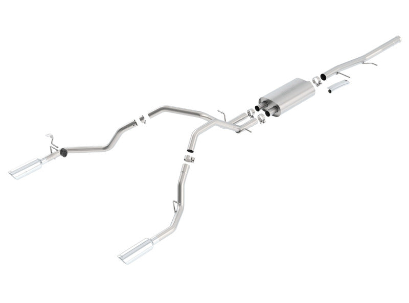 Borla 09-11 Chevrolet Silverado / 09-11 GMC Sierra S-Type SS Catback Exhaust - eliteracefab.com