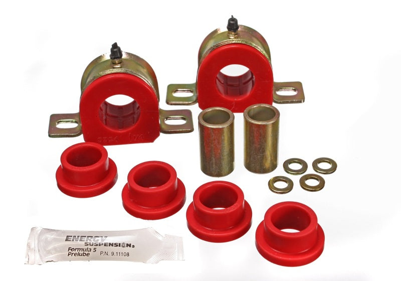 Energy Suspension 73-80 GM K5 Blazer / 73-80 K10/K20/K30 Red Complete Front Sway Bar Bushing Set - eliteracefab.com