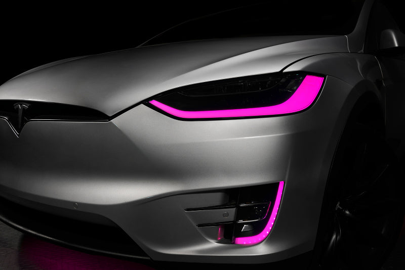 ORACLE Lighting 16-21 Tesla Model X Dynamic ColorSHIFT Headlight & Fog Light DRL Upgrade Kit - eliteracefab.com