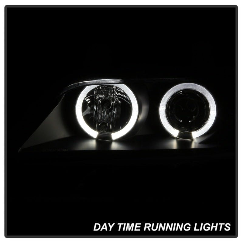 Spyder BMW Z3 96-02 Projector Headlights LED Halo Black High H1 Low H1 PRO-YD-BMWZ396-HL-BK - eliteracefab.com