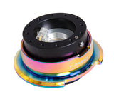 NRG Quick Release Gen 2.8 Black Body Neo Chrome Ring - SRK-280BK-MC