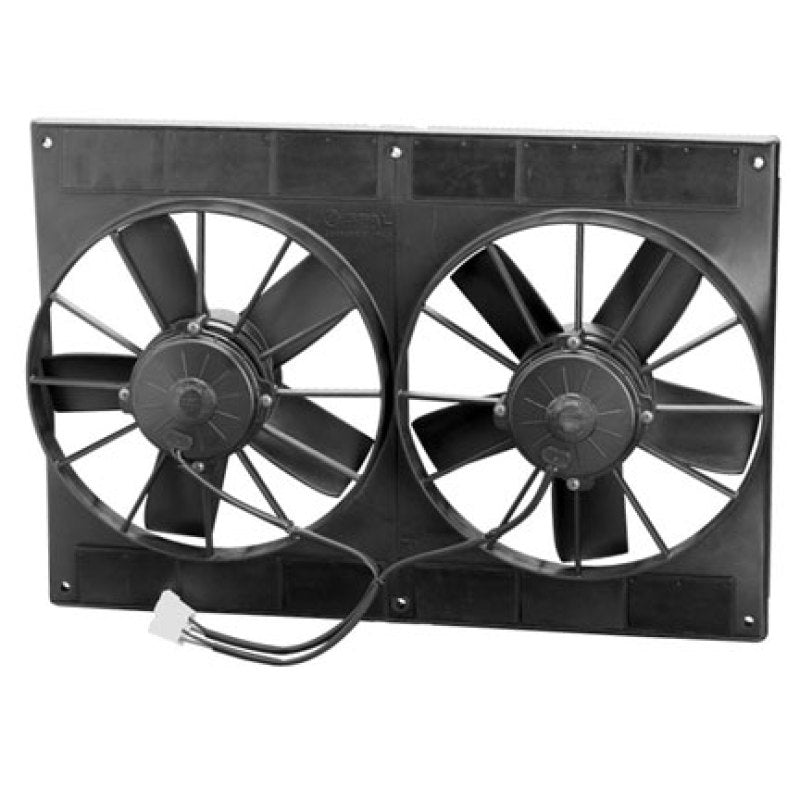 SPAL 2720 CFM 11in Dual High Performance Fan - Pull (2VA06-AP70/LL-37A) - eliteracefab.com