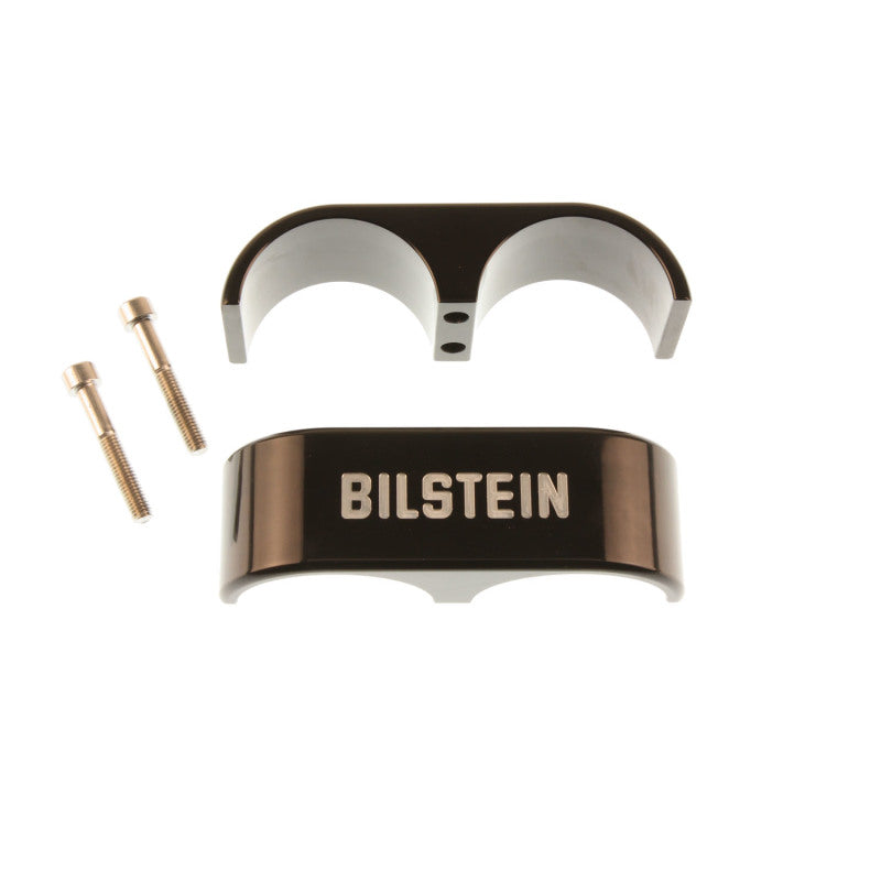 Bilstein B1 Reservoir Clamps - Black Anodized - eliteracefab.com