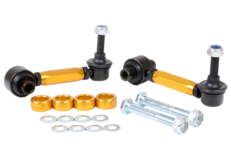 Whiteline 08-13 Subaru Forester SH Rear Sway Bar Link Assembly - Pair - eliteracefab.com