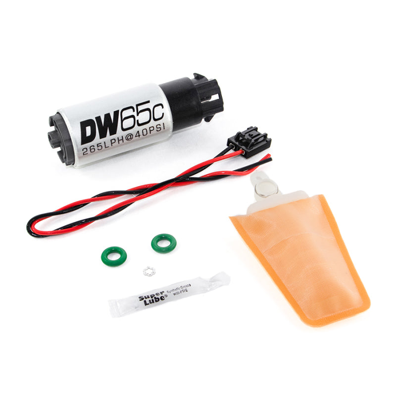 DeatschWerks 265 LPH Compact In-Tank Fuel Pump w/ 04+ Lotus Elise/Exige Set Up Kit - eliteracefab.com