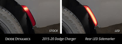 Diode Dynamics 15-21 Dodge Charger LED Sidemarkers for - Smoked (set) Diode Dynamics