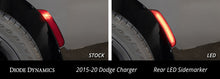 Load image into Gallery viewer, Diode Dynamics 15-21 Dodge Charger LED Sidemarkers for - Smoked (set)