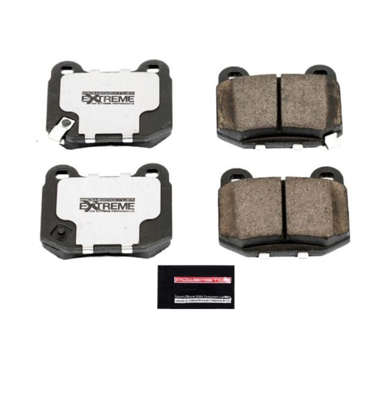 Power Stop 03-05 Infiniti G35 Rear Z26 Extreme Street Brake Pads w/Hardware PowerStop