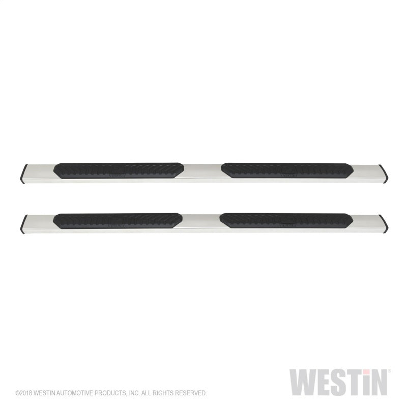 Westin 2019 Chevrolet Silverado/Sierra 1500 Crew Cab R5 Nerf Step Bars - SS - eliteracefab.com