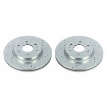 Load image into Gallery viewer, Power Stop 19-20 Chevrolet Silverado 1500 Front Evolution Drilled &amp; Slotted Rotors - Pair - eliteracefab.com