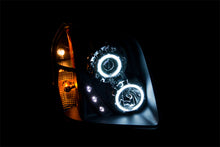 Load image into Gallery viewer, ANZO USA GMC Yukon Projector Headlights W/ Halo Black Ccfl; 2007-2014 - eliteracefab.com