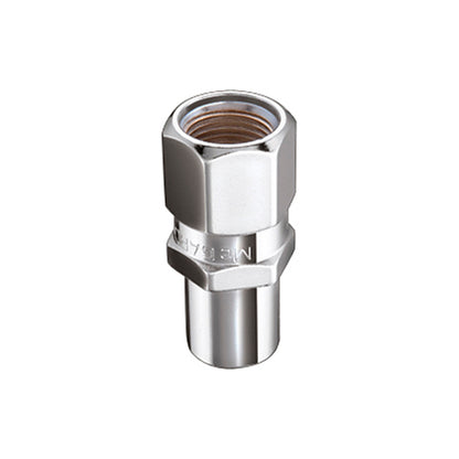 McGard Hex Lug Nut (Drag Racing Reg. Shank) 1/2-20 / 13/16 Hex / 1.86in. L (Box of 100) - Chrome