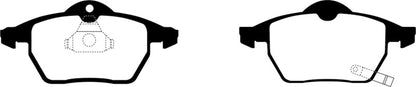 EBC 99-02 Saab 9-3 2.0 Turbo Redstuff Front Brake Pads - eliteracefab.com