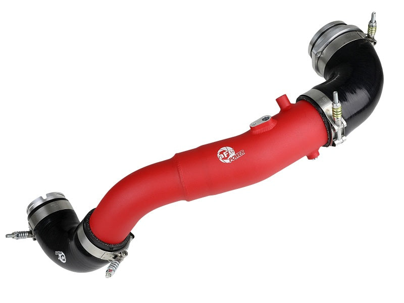 aFe 2020 Toyota Supra 3.0L 3in Red Intercooler Tube - Hot - eliteracefab.com