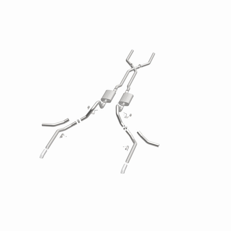 MagnaFlow 65-68 Chevy Impala All V8 Multiple Exit Options Crossmember-Back Perf Exhaust Magnaflow