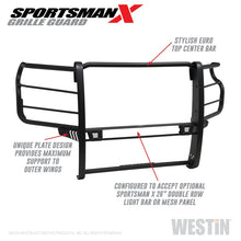 Load image into Gallery viewer, Westin 2020 Chevy Silverado 2500/3500 Sportsman X Grille Guard - Textured Black