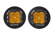 Load image into Gallery viewer, Diode Dynamics SS3 LED Pod Max Type OB Kit - Yellow SAE Fog