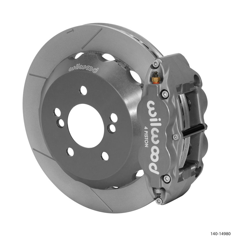 Wilwood Superlite 4R/ST Rear 12.88in Road Race Kit - Gray Hard Anodize 00-06 BMW M3 (E46) Wilwood