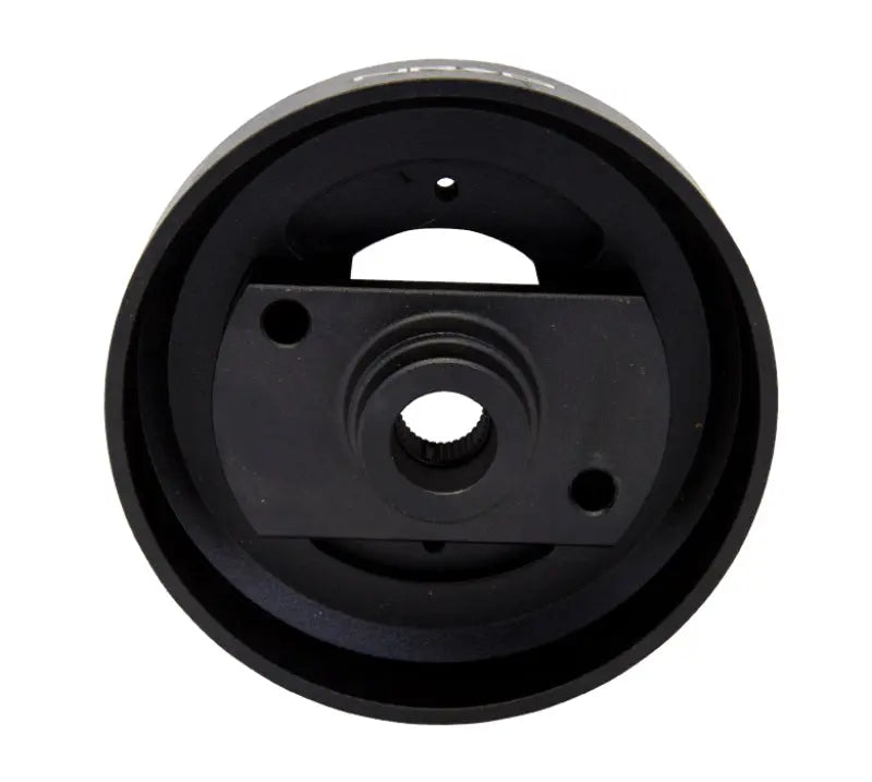 NRG Short Steering Wheel Adaptor Hub Black Subaru WRX 08-14| Subaru STI 08-14 - eliteracefab.com