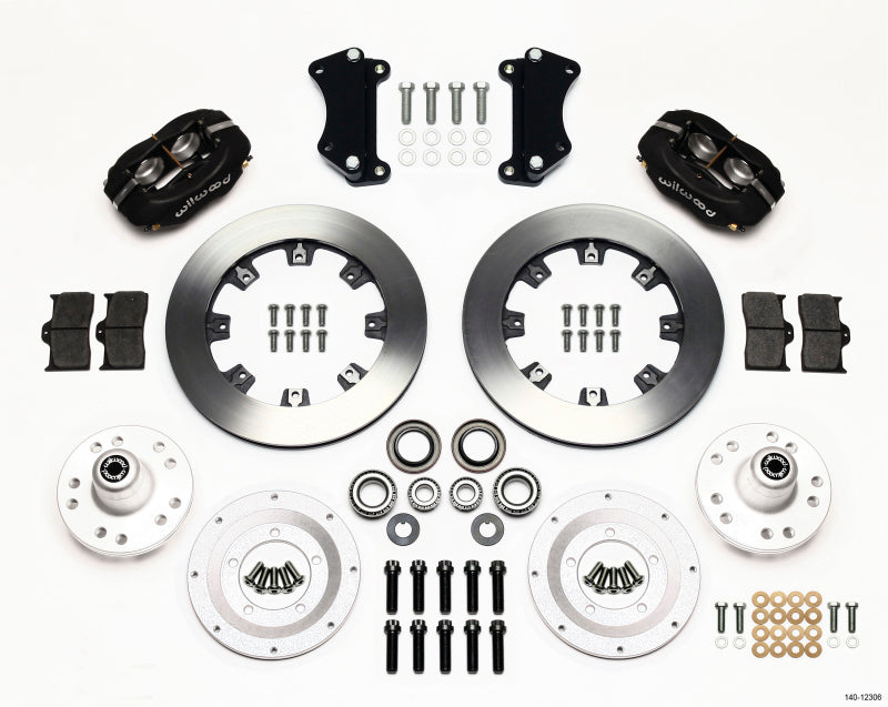 Wilwood Forged Dynalite Front Kit 12.19in Heidts Tri -5 2 inch Drop Spindle Wilwood