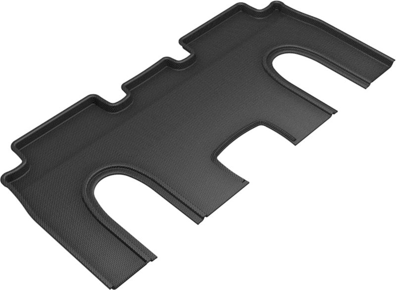 3D MAXpider 2016-2018 Tesla Model X 6-Seats w/ Console Kagu 2nd Row Floormats - Black 3D MAXpider