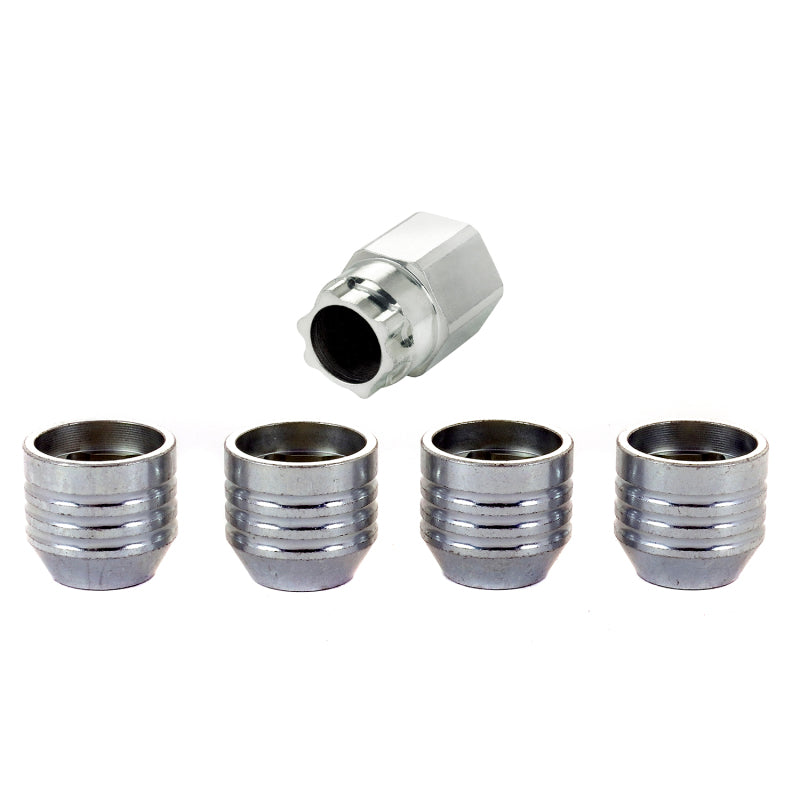 McGard Wheel Lock Nut Set - 4pk. (Under Hub Cap / Cone Seat) 9/16-18 / 7/8 Hex / 1.015in. L - eliteracefab.com