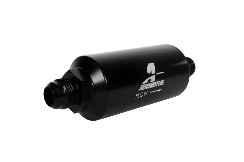 Aeromotive Fuel Filter 40 Micron AN-10 Male Black - eliteracefab.com