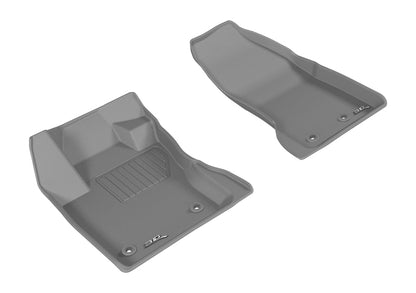 3D MAXpider L1JP01311501 2015-2020 Jeep Renegade Kagu 1st Row Floormat - Gray