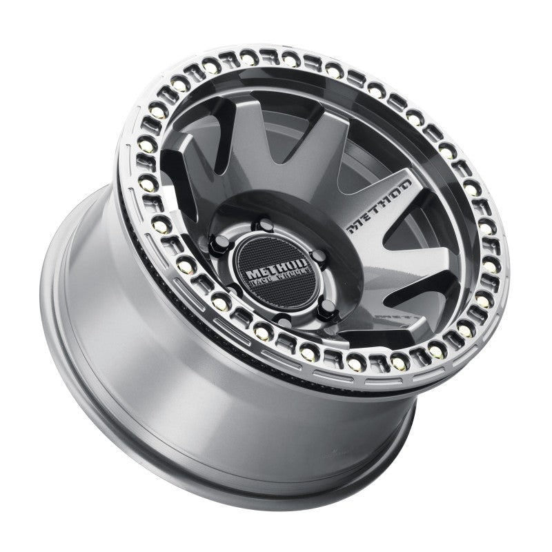 Method MR108 17x9 -44mm Offset 6x5.5 106.25mm CB Gloss Titanium w/BH-H24125-38 Wheel - eliteracefab.com