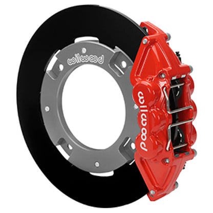 Wilwood 17-21 Can-Am X3RS Red 6-Piston Rear Kit 11.25in - Undrilled Rotors Wilwood