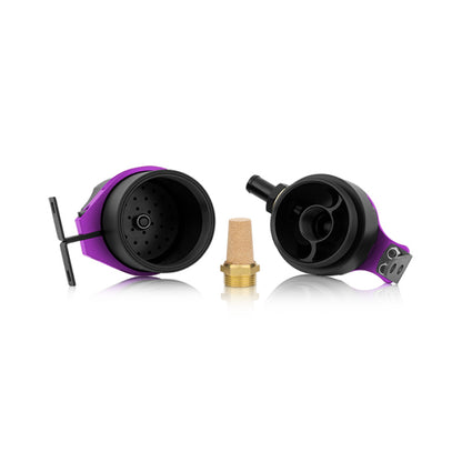 Mishimoto Universal Baffled Oil Catch Can - Purple - eliteracefab.com