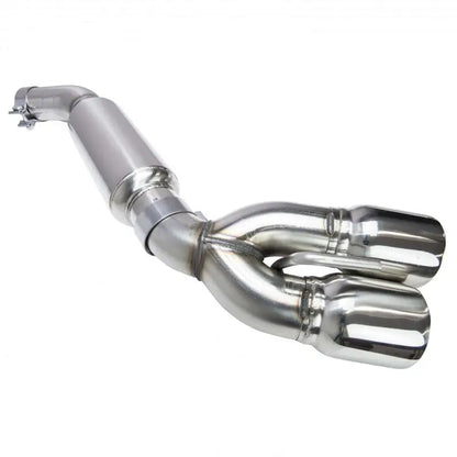 KOOKS AXLE-BACK EXHAUST POLISHED (2016+ CAMARO SS/ZL1) - eliteracefab.com