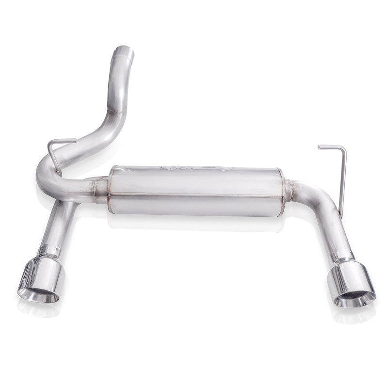 Stainless Works 2018+ Jeep Wrangler JL 304SS Factory Connect 2.5in Axle Back Exhaust System Stainless Works